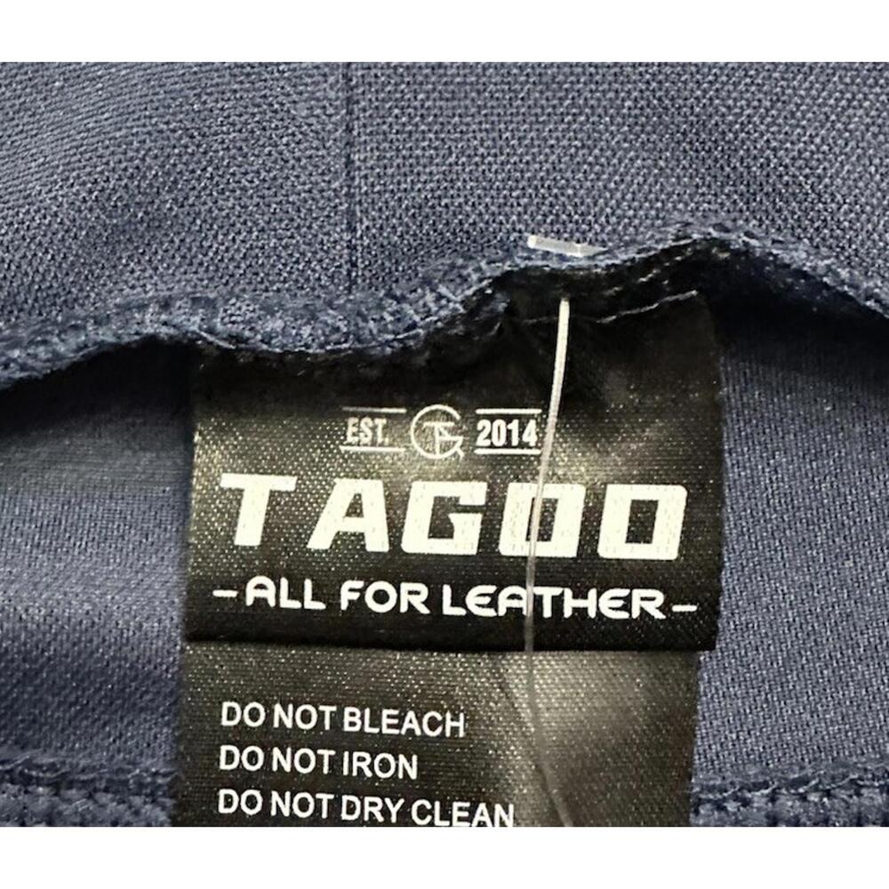 NWT Tagoo Womens Elastic Waist Navy Blue Skinny Pull On Casual Pants Size 3XL - Picture 6 of 10